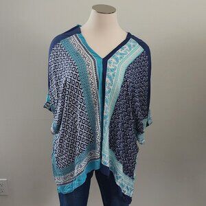 Flowy Poncho Style Top